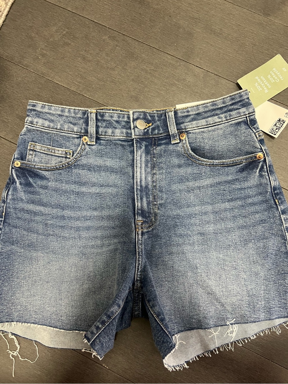 H&M Women’s Blue Denim Shorts US 8